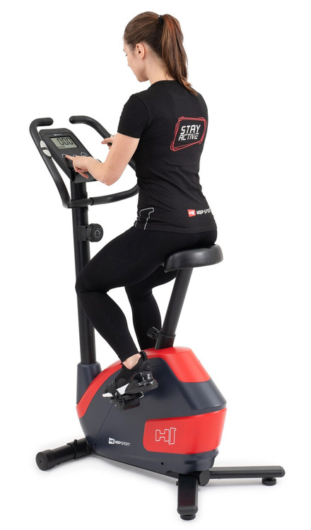 Rower magnetyczny HS-035H Leaf czerwony - Hop Sport