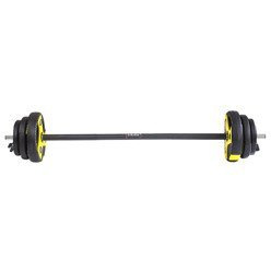 Zestaw SBP15 - sztanga fitness 20 kg do treningu Pump  - HMS