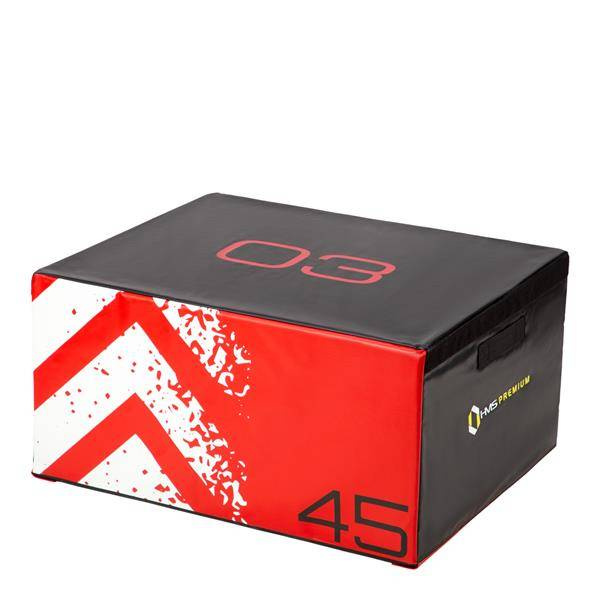 Zestaw skrzynie plyometryczne soft  (4 cześci) PYBS01 - HMS