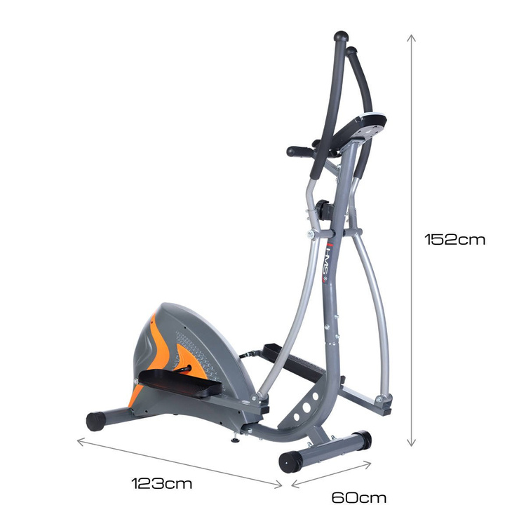 Magnetyczny orbitrek programowany H2205 Szary - HMS