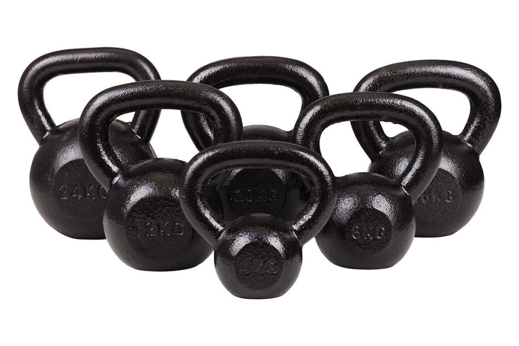 Hantla żeliwna Kettlebell 4 kg HS - Marbo Sport