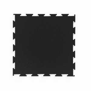 Profesjonalna podłoga pod wolne ciężary Premium puzzle czarna - Marbo Sport