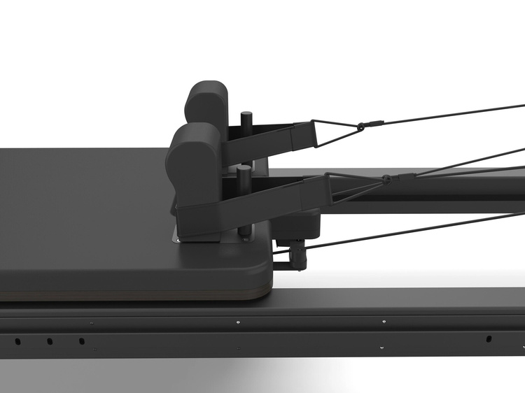 Reformer do Pilatesu PTX8000 Aluminiowy (Full Track) Toorx Liveness – Łóżko do Pilatesu Black Pearl (PTX-8000BP)