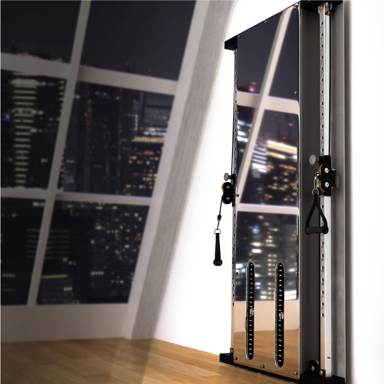 Brama przyścienna treningowa podwójna ze stosem BS302 - HMS