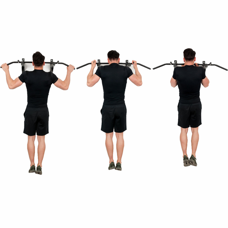 Drążek do ćwiczeń podciągania do ściany/sufitu SG-12 - SmartGym Fitness Accessories