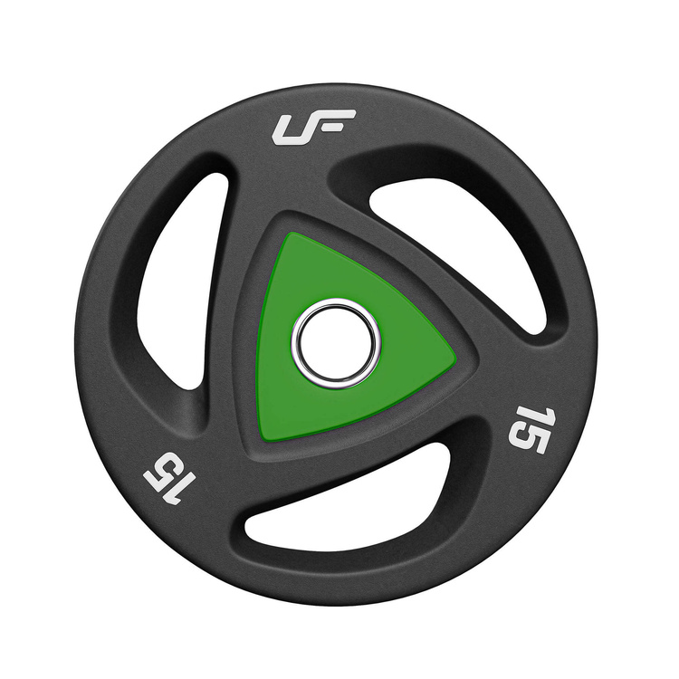 Obciążenie olimpijskie poliuretanowe 15 kg - UpForm