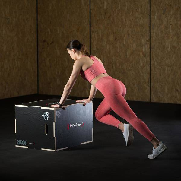 DSC02 Skrzynia plyometryczna wzmocniona 750x600x500 mm HMS