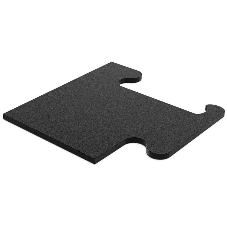 Narożnik do podłogi pod wolne ciężary puzzle czarny - Marbo Sport