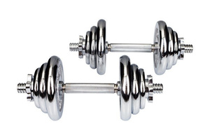 Hantle chromowane 2 x 10 kg - Hop Sport