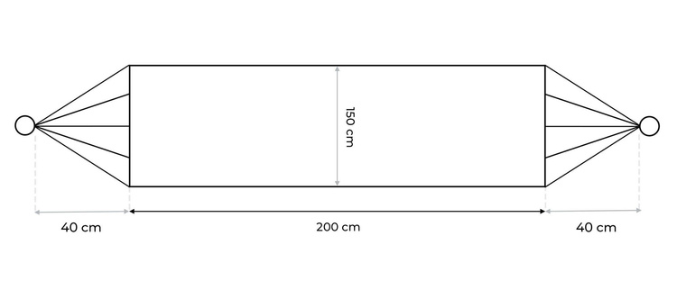 Dwuosobowy hamak ogrodowy bujak huśtawka leżak 200x150cm boho zielony