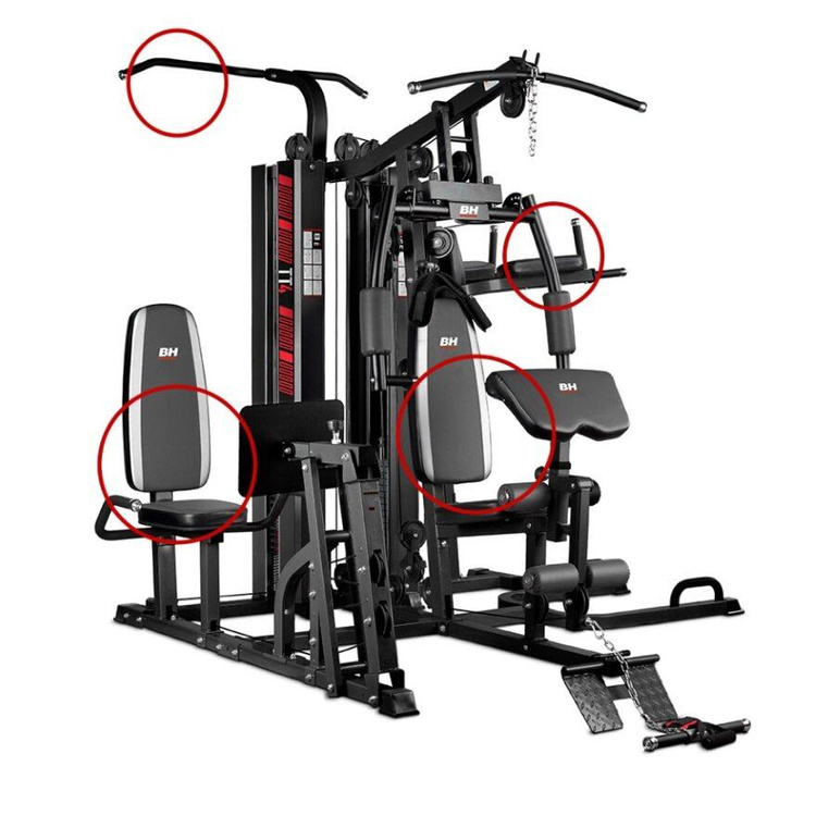 Atlas Treningowy TT4 Black G159 - BH Fitness