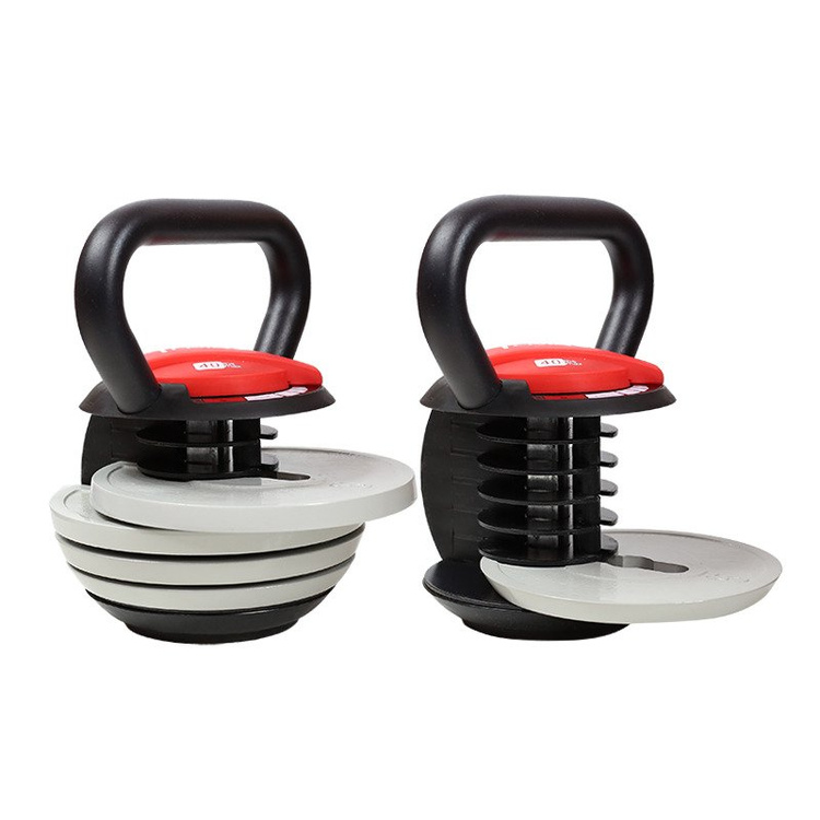 Hantla kettlebell regulowana 3,45-17,1 kg KR40 - HMS