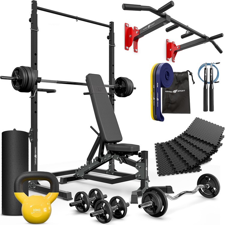 Garage Gym – zestaw do siłowni w garażu - Marbo Sport