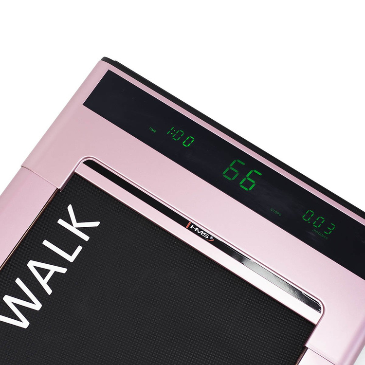 Bieżnia elektryczna BE06 SKy Walk róźowa - HMS