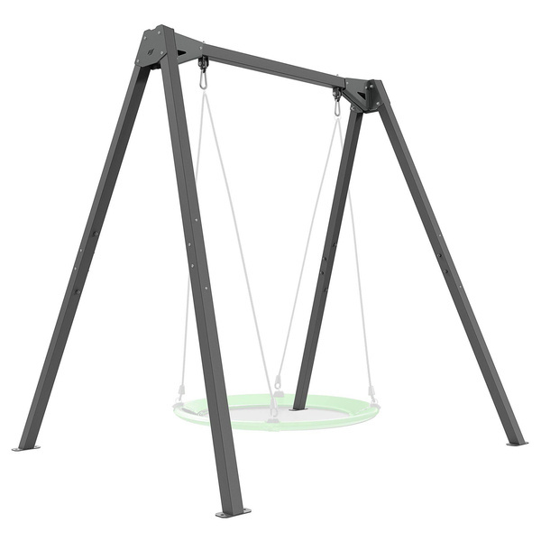 Huśtawka 1-stanowiskowa na łożyskach (stelaż) szeroka PREMIUM MO-015 - Marbo Sport