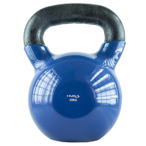 Hantla winylowa żeliwna kettlebell 20 kg - HMS
