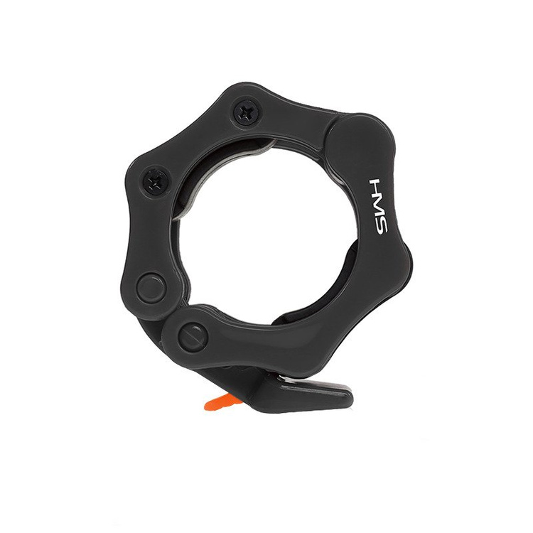 Zaciski ZG1000 do gryfów olimpijskich 50mm (2szt) czarne - HMS