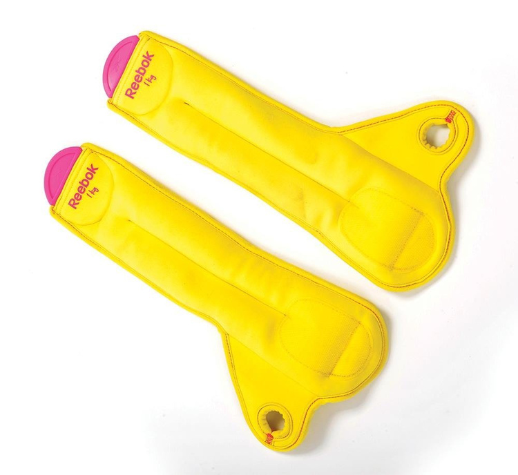 Obciążniki na nadgarstki 2 x 1kg 11071YL - Reebok
