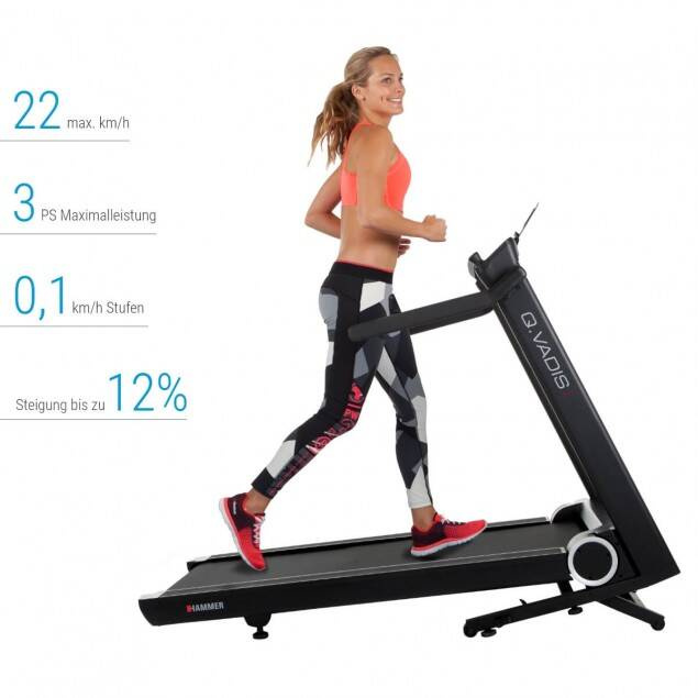Bieżnia elektryczna Q. VADIS 7.0 - Hammer