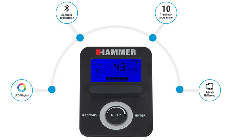 Rower spiningowy SPEED RACE S - Hammer