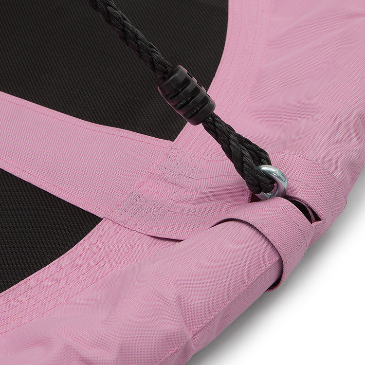 Huśtawka wisząca bocianie gniazdo Ø100 cm PINK - NILS