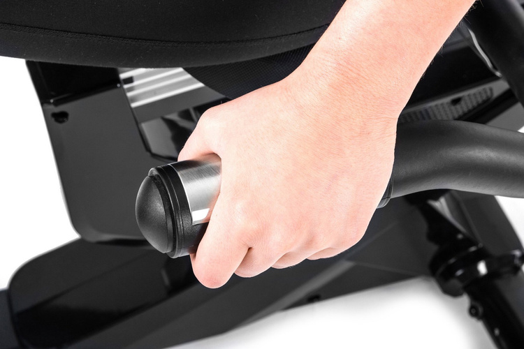 Rower poziomy HS-070L Helix z iConsole+ czerwony - Hop Sport