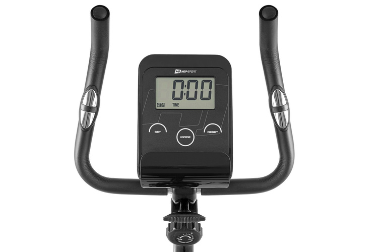 Rower magnetyczny HS-030H Juke czarno-czerwony - Hop Sport