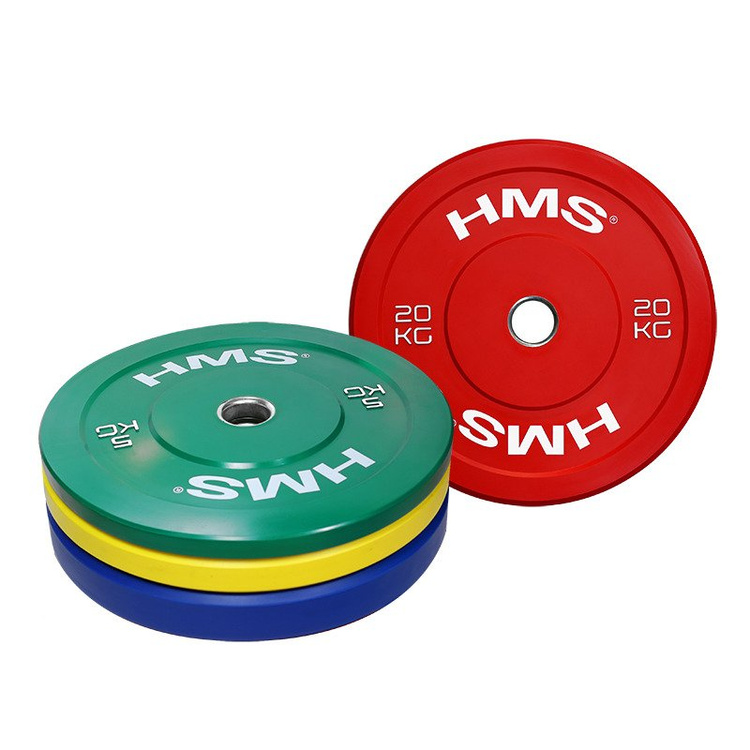 Obciążenie olimpijskie gumowane 15 kg TOB-15 - HMS