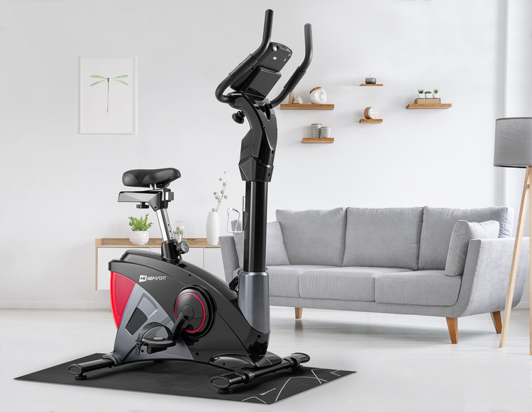 Rower elektromagnetyczny HS-090H Apollo czerwony - Hop Sport