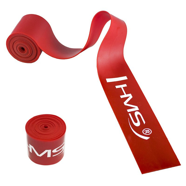 Guma do ćwiczeń FB01 1,2x50x2080mm czerwona - HMS