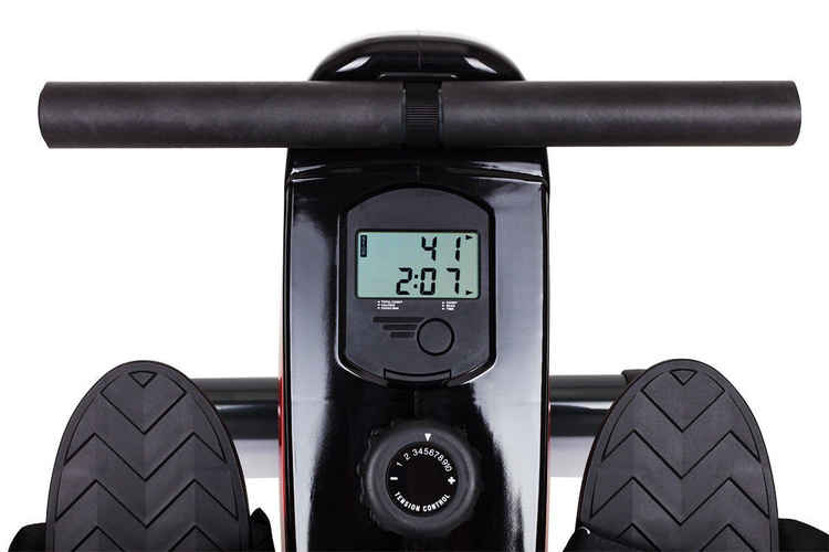 Wioślarz magnetyczny HS-030R Boost czerwony - Hop Sport