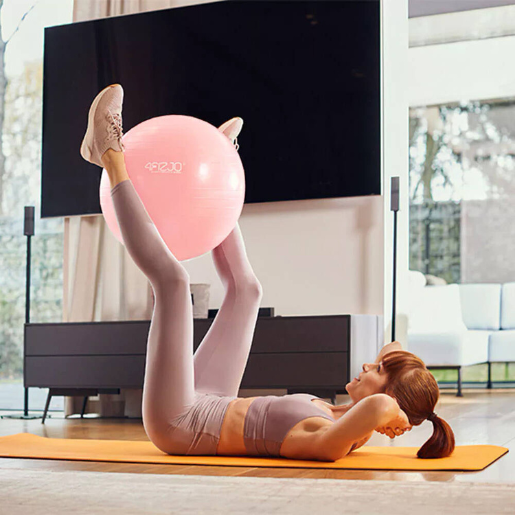 Piłka gimnastyczna dmuchana 65CM