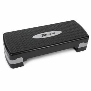 Step do aerobiku czarno-szary - GO4IT