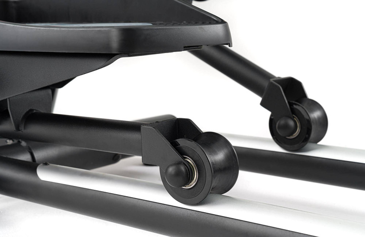 Elektryczno-magnetyczny orbitrek HS-070C Buzz srebrny - Hop Sport