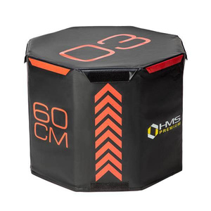 Zestaw skrzynie plyometryczne octagon soft  (3 cześci) PYOBS01- HMS