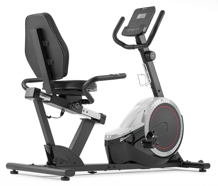 Rower poziomy HS-060L Pulse srebrny - Hop Sport