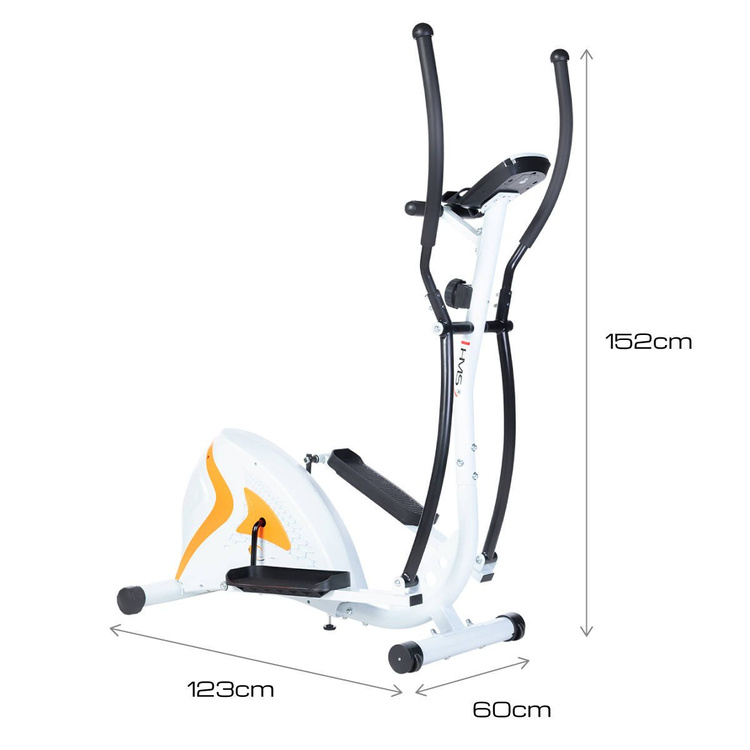 Magnetyczny programowany orbitrek H2205 BIAŁY - HMS