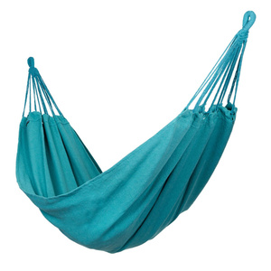 Hamak ogrodowy bujak huśtawka leżak 200x100cm turkusowy