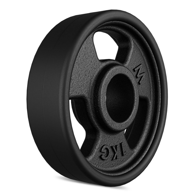 Obciążenie żeliwne gumowane 1 kg MW-O1G-kier - Marbo Sport