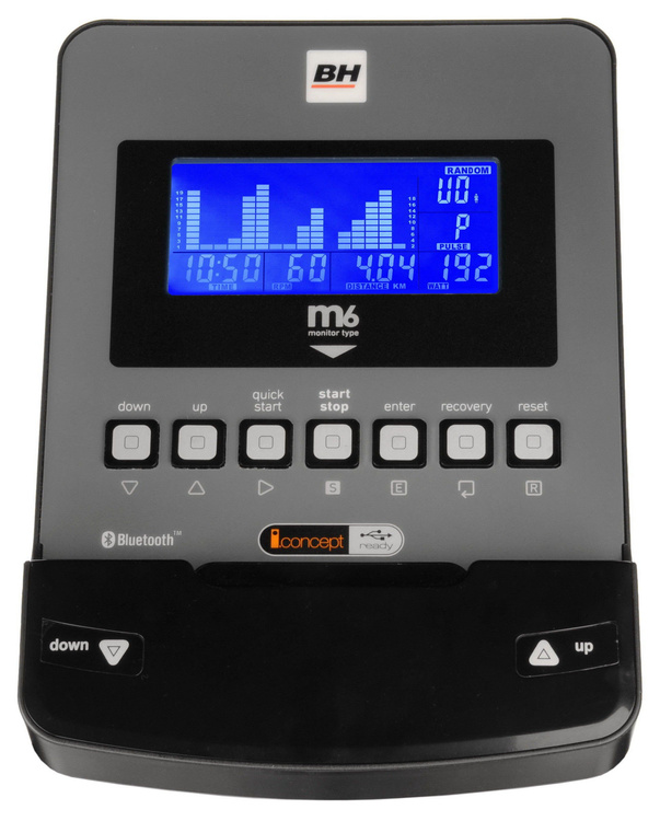 Rower magnetyczny poziomy TFR Ergo Dual - BH Fitness