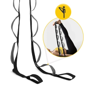 Taśma do rozciągania czarno-szara - 4FIZJO