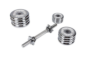 Hantle chromowane 2 x 10 kg - Hop Sport