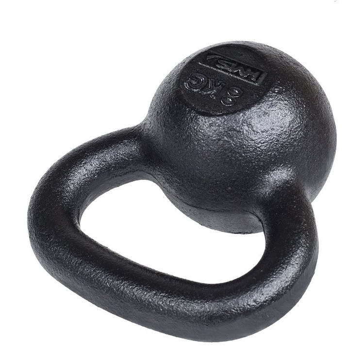 Hantla kettlebell żeliwna KZG 8 kg - HMS