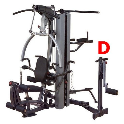 Atlas do ćwiczeń Fusion 600 - Body-Solid