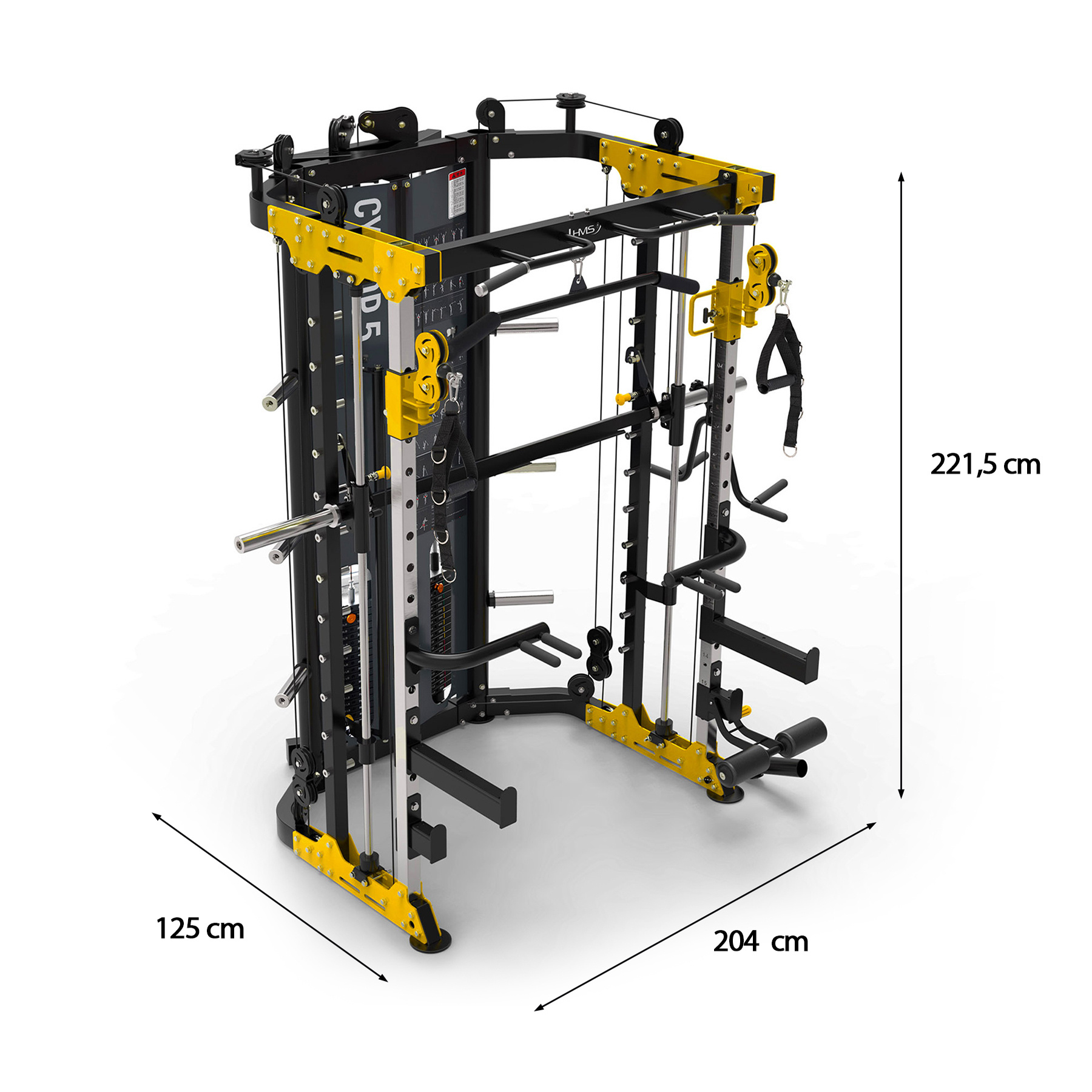 CYKLOP 5 ATLAS DO ĆWICZEŃ Z SUWNICĄ SMITHA SEMI COMMERCIAL HMS