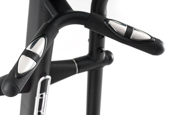 Elektryczno-magnetyczny orbitrek HS-070C Buzz srebrny - Hop Sport