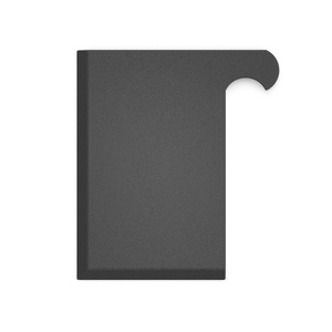 Narożnik (łącznik) do podłogi pod wolne ciężary puzzle 15 mm czarny II