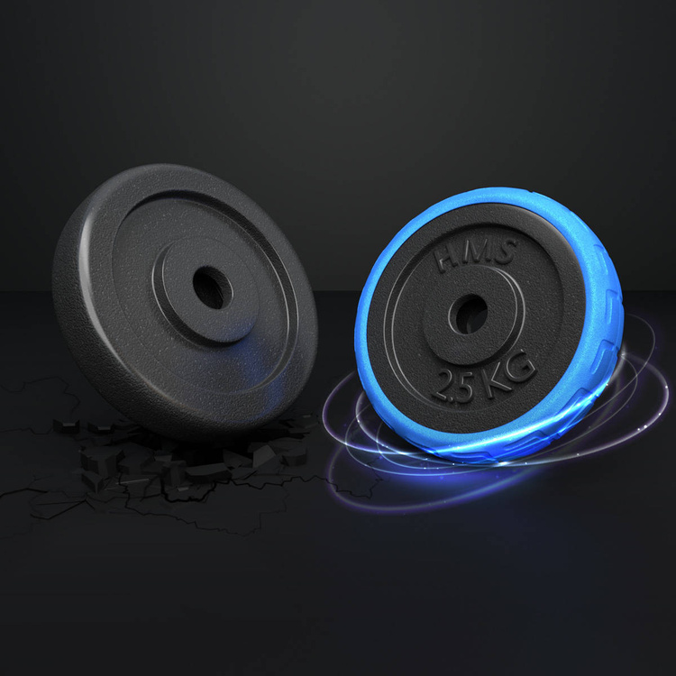 Sztangielki gumowane SGG30 BAR 30kg - HMS