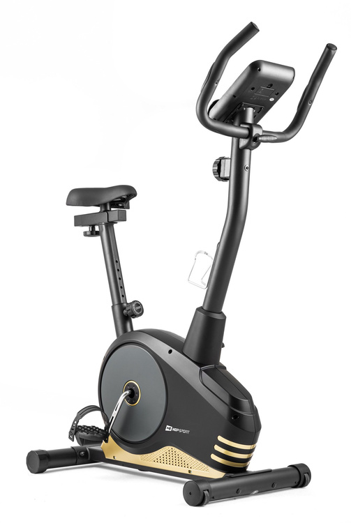 Rower magnetyczny HS-2080 Spark czarno-złoty - Hop Sport