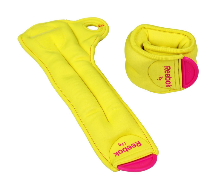 Obciążniki na nadgarstki 2 x 1kg 11071YL - Reebok